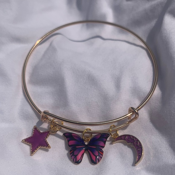 Brand New! Handmade! Adjustable Charm Bracelet - Picture 2 of 5